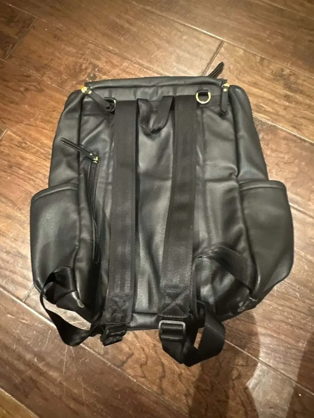 Petunia Pickle‎ Bottom Method Backpack in Black Matte Leatherette